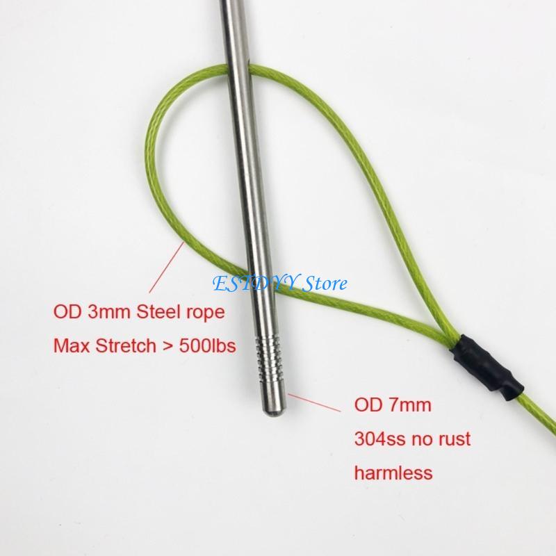 Fishing Hook Size - G6DE 카약 낚시 스테인레스 케이블이 있는