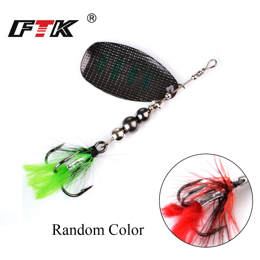 FTK 메탈 낚시 루어 스피너 베이트 8g 13g 19 - Fishing Hook Treble 리뷰 및 가격