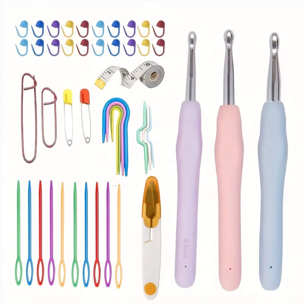 인체공학적 크로셰 바늘 세트 대형 사이즈 털실 뜨개질  - Fishing Hook Size 리뷰 및 가격
