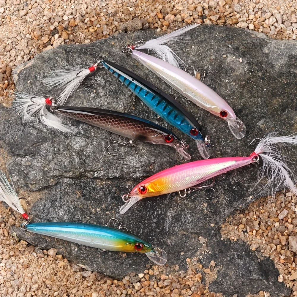 레이저 3D 눈 생체 공학 미노우 낚시 루어, 최대 캐 - Fishing Hook Box 리뷰 및 가격